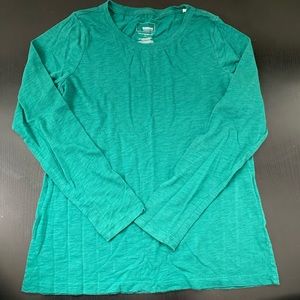 Sonoma Long Sleeve Tee Shirt Size Medium Teal